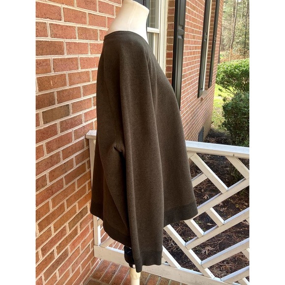 Singer + Sargent Pullover Sweatshirt XXL Olive - Picture 2 of 8